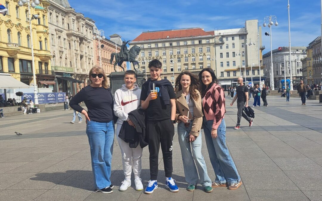 Učenici na Međunarodnom kampu i turniru u Zagrebu