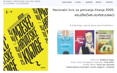Nacionalni kviz za poticanje čitanja 2025.