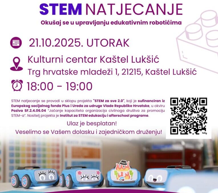 STEM NATJECANJE KC KAŠTEL LUKŠIĆ