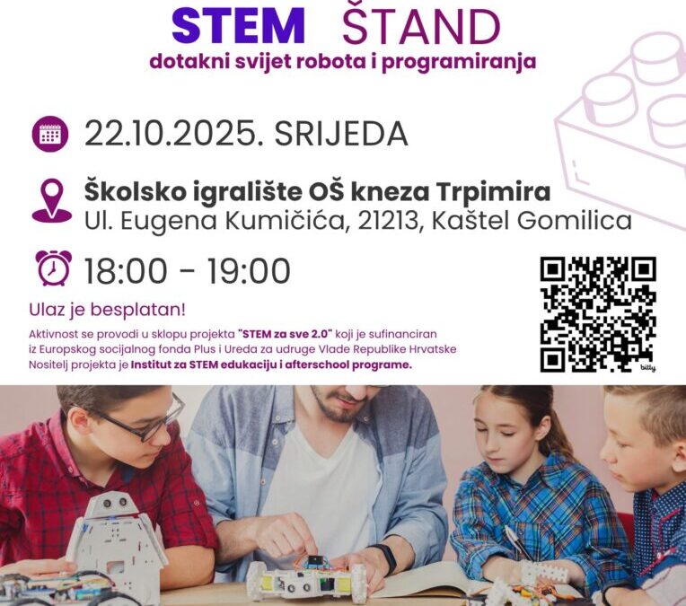 STEM ŠTAND Školsko igralište OŠ kneza Trpimira