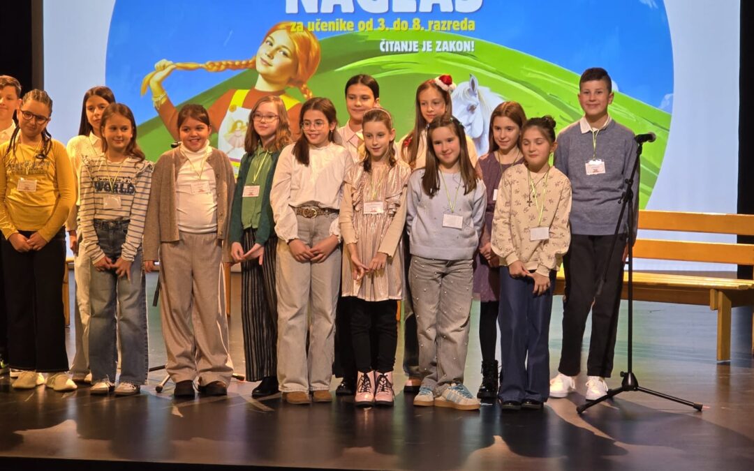 9.DRŽAVNO NATJECANJE U ČITANJU NAGLAS