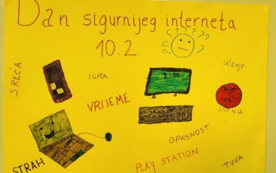 Prvi a razred obilježio Dan sigurnijeg interneta
