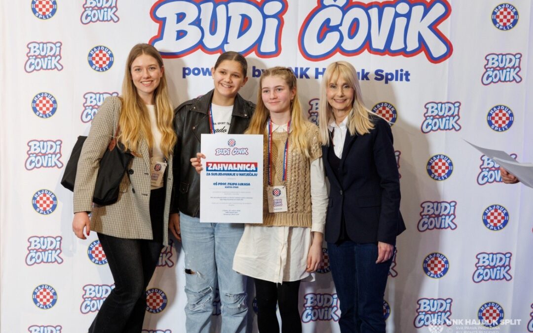 Sudjelovanje u kampanji „Budi čovik“