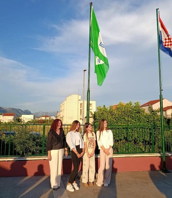 Svečano podizanje Zelene zastave povodom obnove dijamantnog statusa Ekoškole
